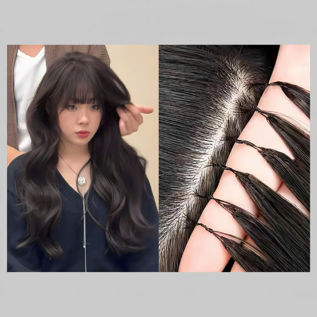 💎 NỐI TÓC CÔNG NGHỆ 9D – SIÊU MẢNH, KHÔNG CỘN, NHƯ TÓC THẬT